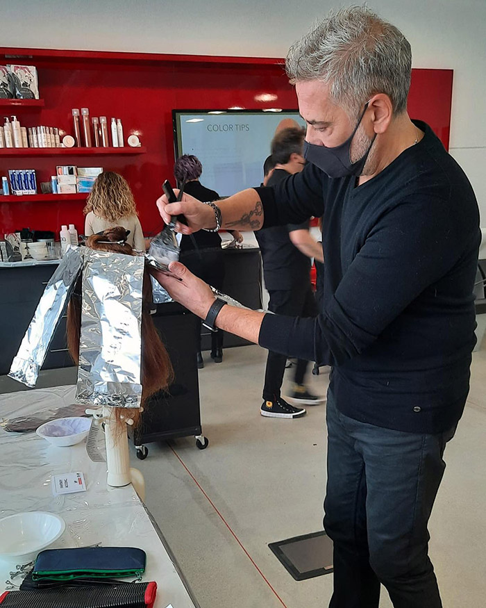 Durante un corso di aggiornamento - Fantasy Acconciature